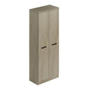 Armadio Portascope 71x38x182 cm con 5 ripiani Gabriella argilla