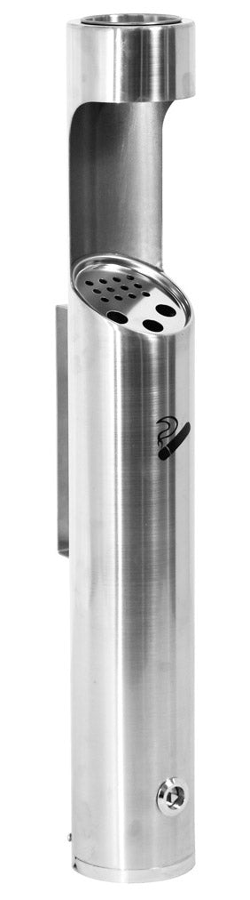 online Wandaschenbecher Ø9 cm aus Stahl 3L für den Außenbereich