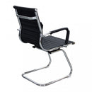 Poltrona da Ufficio Kyra 60x60x95 h cm in Poliuretano Nero