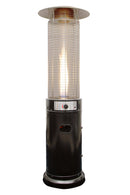 Stufa a Cilindro Gas Gpl da Esterno 11kW Qlima PGF1211 Nera