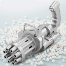 Pistola Bolle di Sapone Automatica Ba Batterie Bubble Gun Grigio