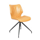 Sedia in Similpelle 58x46H80,5 cm Marrone