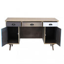 Scrivania Brema 121x50,5x75 h cm in Legno Multicolor