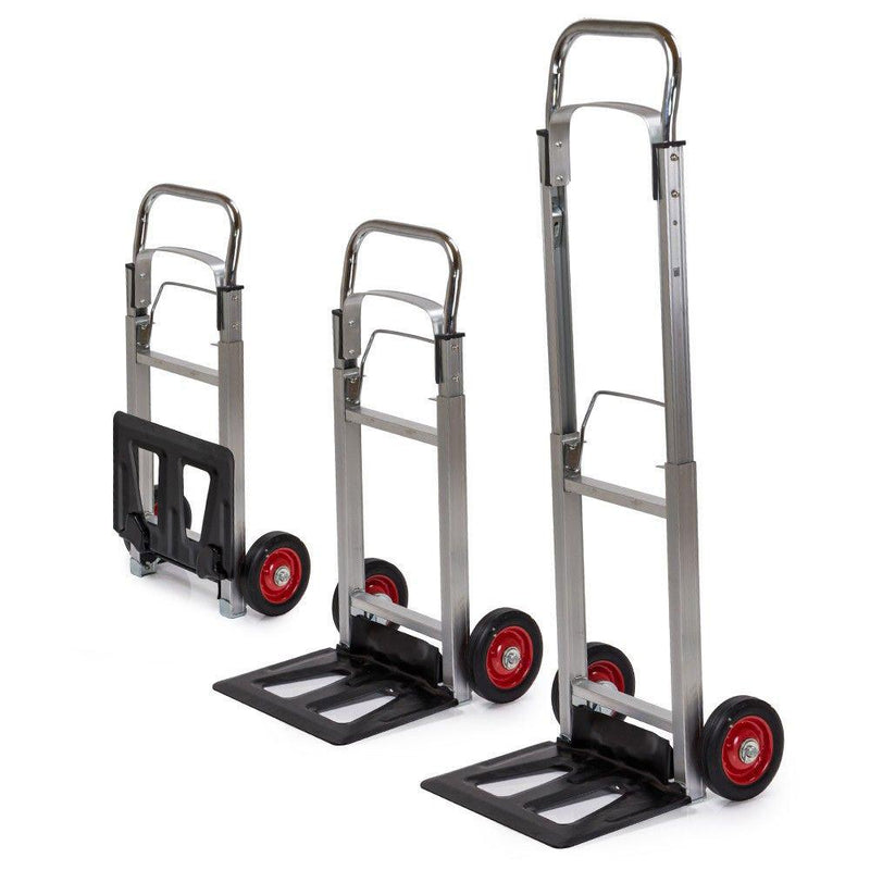 Carrello Portapacchi Pieghevole 75 Kg in Alluminio