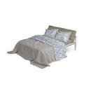 Set Lenzuola con Stampa Sopra Sotto e Federe Ornato Tex