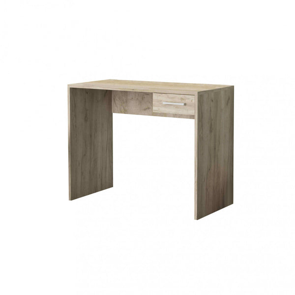 Tom Olmo PC Stand Desk 90x45x74 h cm aus bilaminierter Spanplatte Eiche grau online