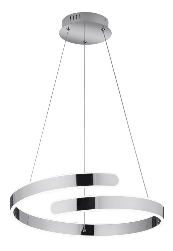 prezzo Lampada a Sospensione da Interno a LED SMD in Metallo Cromo