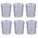 Set 6 Bicchieri Acqua Glace Elegance in Vetro VdE Tivoli 1996 Trasparente