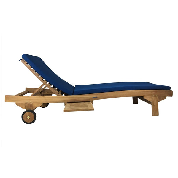 Cuscino per Lettino Prendisole Elafonisi Sfoderabile Spesso 5 cm Blu acquista