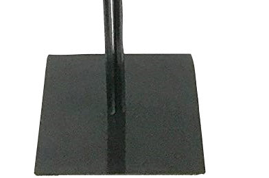 Appendiabiti da Terra 33x33x178 cm in Ferro Battuto Vasconi Platano Grafite