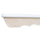 Wand-Rollmarkise 3,5 x 2,5 m in Beige Aluminium