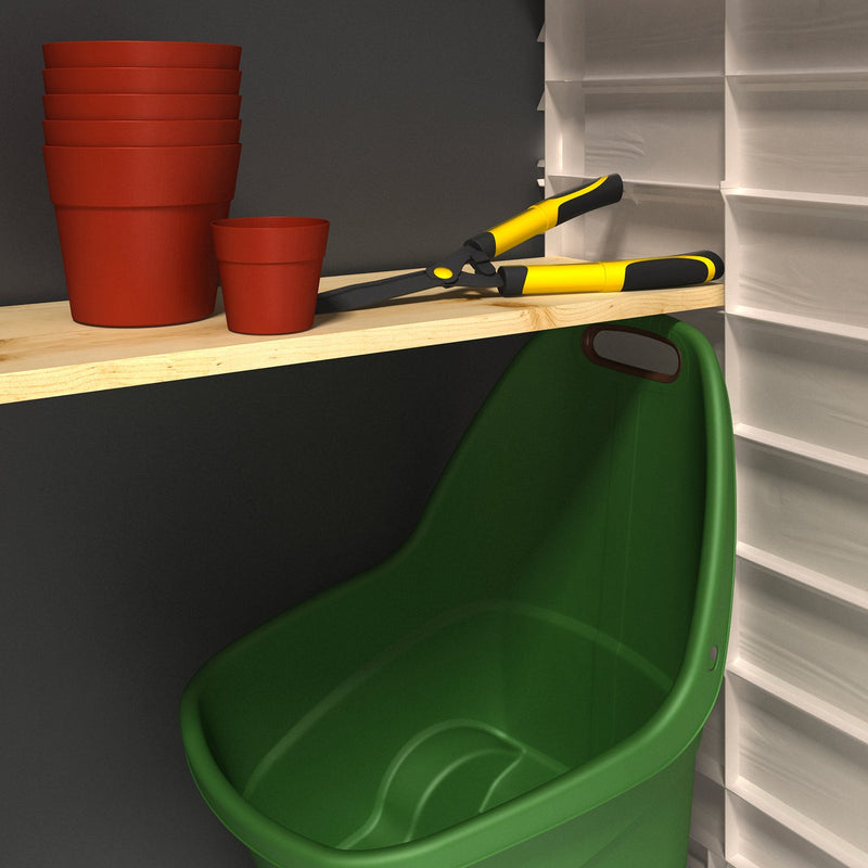 Armadio Porta Attrezzi da Giardino 177x134x113 cm in Resina Keter Store It Out Ultra Beige