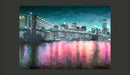 Fotomurale - New York Dipinta Carta Da Parato Erroi