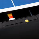 Tavolo Multi Gioco 4 in 1 107x61x84,5 cm Calcio Balilla Biliardo Ping Pong e Hockey