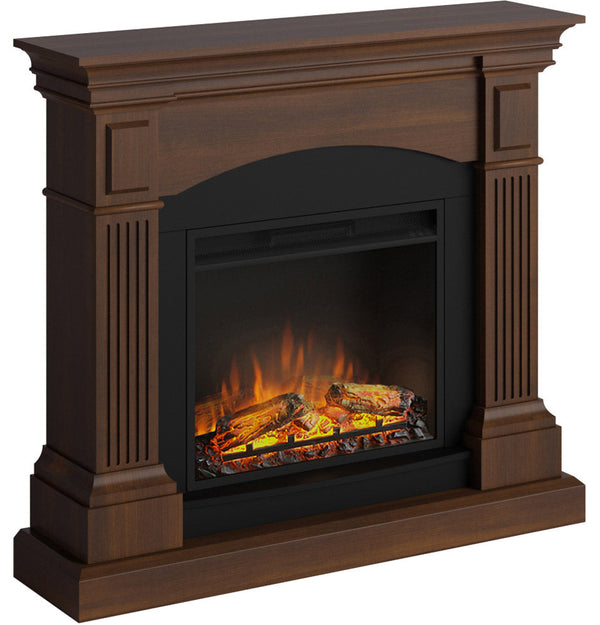 Elektrischer Bodenkamin mit Flammeneffekt 1500 W Tagu Magna Precious Walnut online