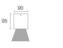 Faretto Punto Luce da Esterno a LED 6W 3000K Sovil Grigio