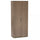 Kleiderschrank mit 2 Türen 75x38x174 h cm aus bilaminierter Spanplatte Eiche grau