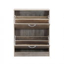 Scarpiera Sally 60x24x80 h cm in Legno Naturale