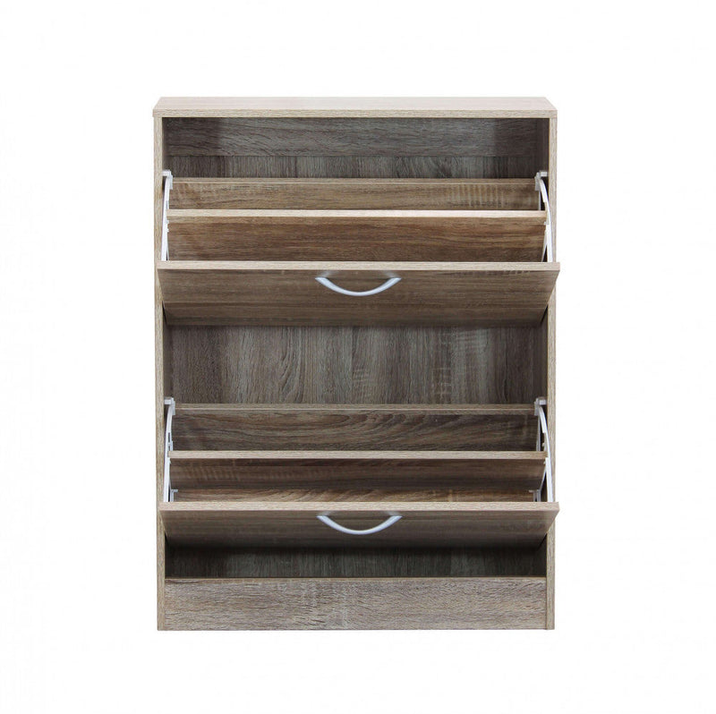 Scarpiera Sally 60x24x80 h cm in Legno Naturale