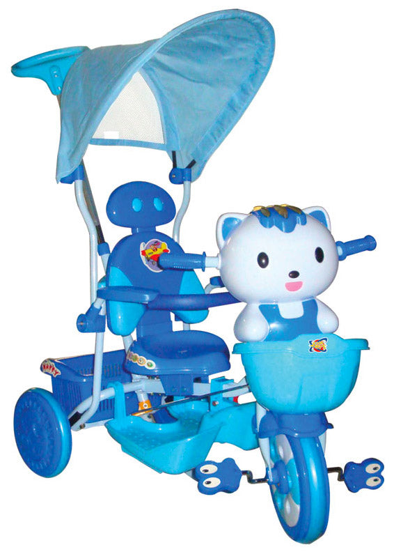 prezzo Kidfun Dreirad Kinderwagen Blue Kitty
