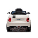 Macchina Elettrica per Bambini Licenza Ufficiale  Fiat 500 10,8V Bianco      
