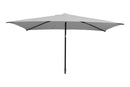 Ombrellone da Giardino 3x2 m Palo Ø38 mm in Alluminio Tessuto Poliestere Trend Bianco
