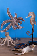 Statuetta Polpo Resina Decorativa 24 cm