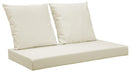 Cuscini per Pallet 120x60 cm Seduta e Schienale in Similpelle Mariotti Belem Beige