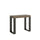 Consolle Allungabile 90-196x40x77 cm Tecno Small Premium Tortora Telaio Antracite