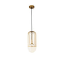 Lampada pendente Pendant in Metallo Telford Oro
