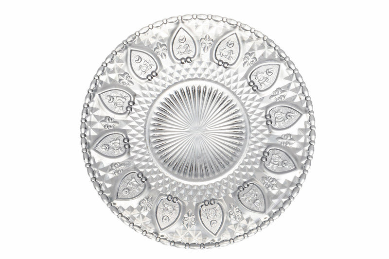 Set 6 Piatti in Vetro Ø17,6 cm Villa d'Este Home Tivoli Imperial