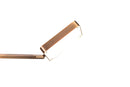 Piantana da Interno a LED in Metallo Ottone antico