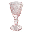 Set 6 Tazzine per Liquori Liquorini Prisma Provence in Vetro VdE Tivoli 1996 Viola