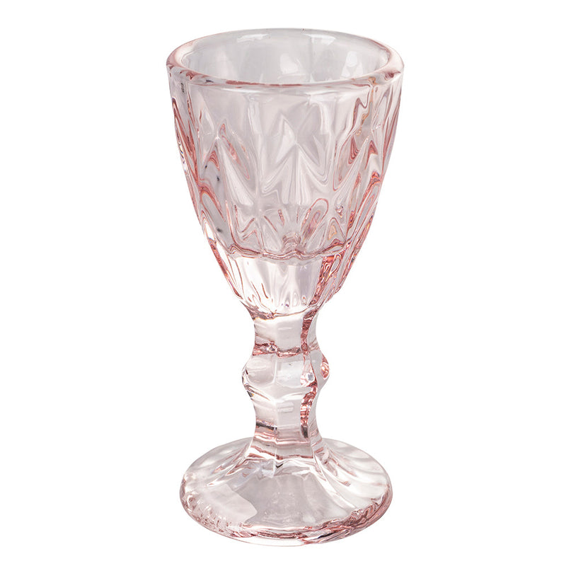 Set 6 Tazzine per Liquori Liquorini Prisma Provence in Vetro VdE Tivoli 1996 Viola