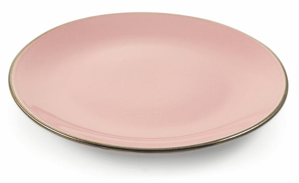 Set 6 Speiseteller aus Steinzeug Ø26,5x2,5 cm Villa d'Este Home Tivoli Royal Passion Pink online