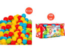Set 100 Palline Colorate per Piscine e Recinti Bambini