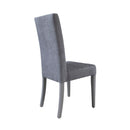 Set 2 Sedie 47x47x101 cm Giada Enjoy 23 tessuto Grigio