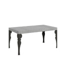Tavolo Allungabile 160-244x80x77 cm Paxon Cemento  