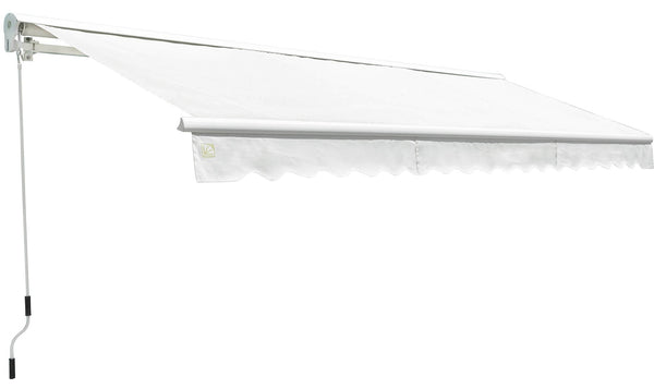 Markise 2,95x2m Polyestergewebe Kraus Lavendel Ecru sconto