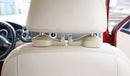 Set 2 Gangi Portaoggetti Borse e Buste da Sediolino Auto Beige
