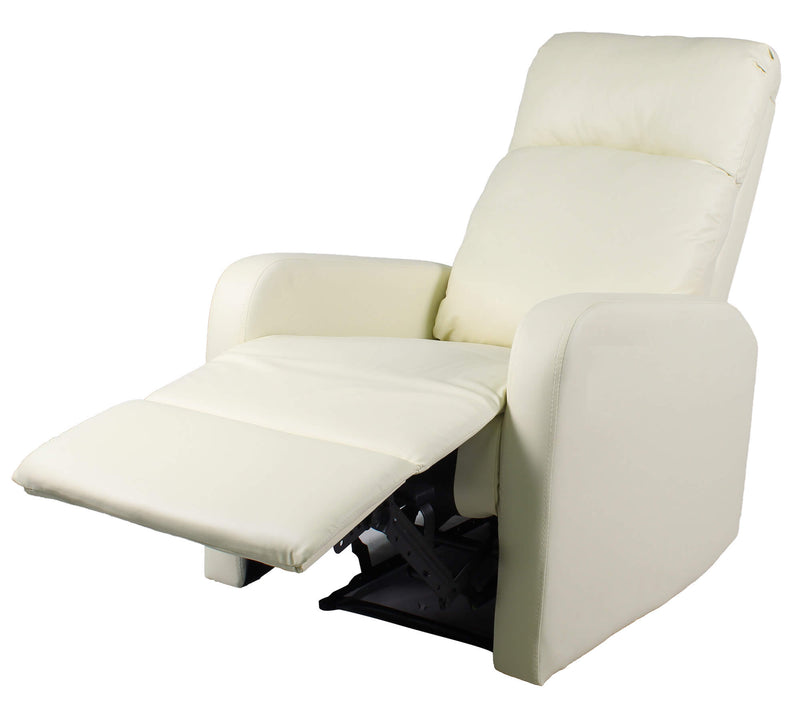 Poltrona Alzapersona Elettrica 1 Motore in Similpelle Vandi Panna