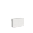 Panca Allungabile Inferiore 72-300x26x45 cm Evolve Bianco Frassino  