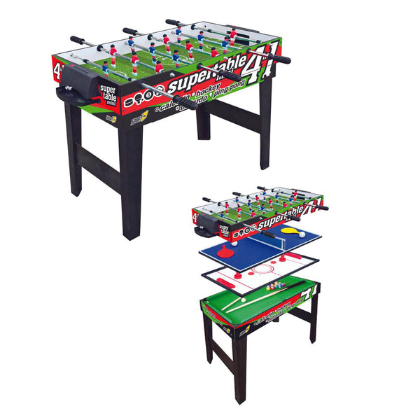 Tavolo Multi Gioco 4 in 1 Mini 97,5x48x69 cm Completo di Accessori online