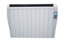 Radiatore Elettrico Ceramico da Parete 83x58cm 1500W Chemin'Arte Bianco