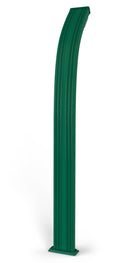 Doccia Solare da Esterno Giardino 25L Miscelatore Arkema Spring Fascia Inox Verde