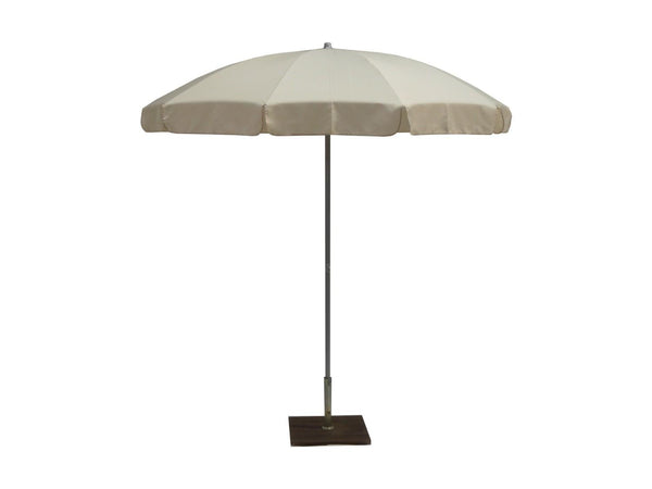 Stahl Gartenschirm Ø240cm Maffei Novara Ecru sconto