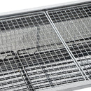 Barbecue a Carbone Carbonella Portatile e Pieghevole in Acciaio Inox 