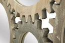 Specchio Ingranaggio 137x3x73,50 cm MDF Naturale