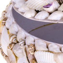 Set 3 Scatole Rotonda Decori Conchiglie 10 cm