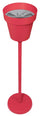Zigarettenlöscher Outdoor-Aschenbecher aus Eisen Belfer Ashtray 42/SPS Red